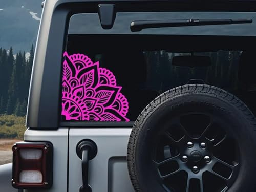 myrockshirt Mandala Om ab 20 cm Aufkleber Sticker Farbe&Größe wählbar Autoaufkleber