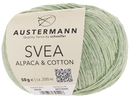 Svea | Baumwolle-Alpaka Mischung | 200 M - 50G | 08 - Jade