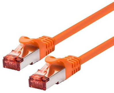 LOGON TCF66F030O Network Cable 3 m Cat6a F/UTP (FTP) Orange - Network Cables (3 m, Cat6a, F/UTP (FTP), RJ-45, RJ-45, Orange)