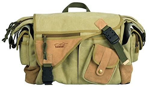 kalahari KAPAKO K-32 Fototasche, Canvas Khaki