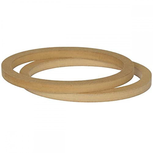 Inexaccessories Inex Speaker Spacer Mounting Rings 6 x 9 MDF 18 mm Thick ID 228x154 mm 2 Pieces IX-SR-6918