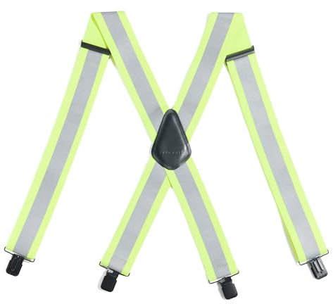 Carhartt Herren Utility Hosenträger, Elastisch reflektierend (Brite Lime), Einheitsgröße