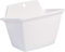 Iris Ohyama, Pot pour Plantes Jardinière Murale avec système de Drainage/réservation de l'eau pour Le Jardinage - Wall Planter 250, Blanc
