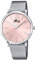 Lotus Damenuhr Edelstahl Rot Silber