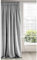 Design91 RIA Blickdicht Samtvorhang mit Kräuselband-1 STK. Einfarbig Thermogardine, Verdunklungsvorhänge, Wohnzimmer, Schlafzimmer, Lounge, 290 g/m2, Velvet, STAHLGRAU, 140x270cm