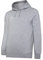 UMBRO Club Leisure OH Kapuzenpullover Herren grau/weiß, XL
