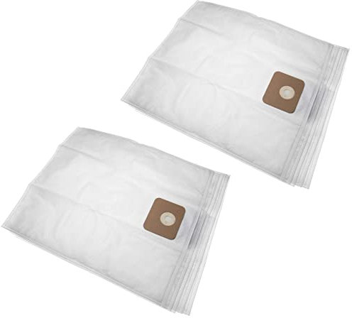 vhbw 10x sacs compatible avec Nilfisk Multi II 30 T Inox VSC aspirateur - microfibres non tissées, 54,15cm x 49.5cm, blanc