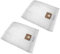 vhbw 10x Staubsaugerbeutel kompatibel mit Nilfisk Multi II 30 T INOX VSC Staubsauger - Mikrovlies, 54,15cm x 49.5cm, Weiß