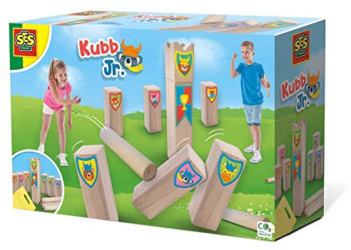 SES Creative Kubb Junior, Diverse Farben, Large