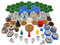 BGExpansions – Komplettes Premium-Paket für Terraforming Mars und Colonies Expansions, Venus Next und Conflicts | 87 3D-Teile | Detaillierte Kacheln, Spielsteine ​​und Raumschiffe in voller Farbe