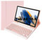 Vowor Tastiera Tablet Per Samsung Galaxy Tab A8 10.5 2021 (SM-X200/X205) Custodia, Rimovibile Magnetica Pelle Cover con Tastiera Bluetooth Wireless Keyboard Per Samsung Galaxy Tab A8 (rosa)