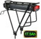 36V Batteria per bici elettrica con portapacchi - Battery agli ioni di litio - Batteria per kit di conversione Ebike 350W 500W 750W 1000W 1500W (36V 17.5Ah 50-500W)