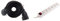 Zenitech-Prolongateur 16A 2P+T HO5VV-F 3G1,5mm² Noir 5m & Bloc 6 Prises 16A 2P+T avec Interrupteur Blanc - Zenitech