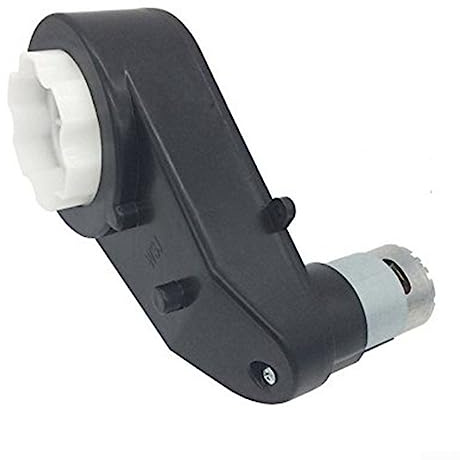 Elektromotorgetriebe, 550 30000 U/min Getriebe mit 12 V Motor, Elektromotor mit Getriebe für Kinder, Autos, Motorräder, Spielzeugzubehör