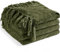 LONG CREATE Chenille-Überwurfdecke für Couch, 127,7 x 152,4 cm, weiche, gemütliche Überwurfdecke mit Fransenquaste für Bett, Sofa, Stuhl, leicht, gestrickt, dekorativ, Bauernhaus, Boho-Überwurf, Decke