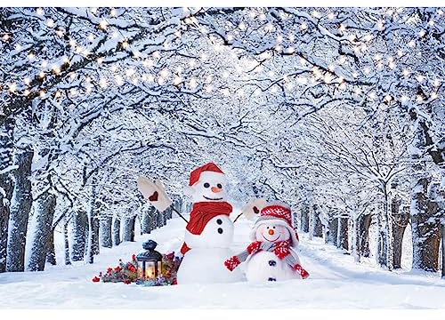 Weihnachten Schneemann Hintergrund 150x100cm Outdoor Winter Wald Schneemann Fotografie Hintergrund Neujahr Thema Neugeborenes Erwachsene Portrait Studio Fotografie Prop