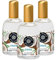 Les Petits Plaisirs - Lot de 3 - Eau de toilette Coco, Eau de toilette femme, Gourmande, Solaire et musquée, Made in France, flacon 110ml