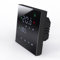 MincoHome Smart Thermostat Touch Screen WiFi Black Electric Underfloor Heating Control/Gas Boiler Dry-contact Compatible Save Energy (Gas Boiler 3A)