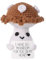 lasuroa Lustiger Positiver Pilz, 10cm Kreative Süße Plüsch Gestrickte Wollpilz Puppe mit Inspirierender Karte Pilz-Häkel-Glücks Ermutigung Geschenk für Kinder-Teenager-Geburtstag Party-Dekoration