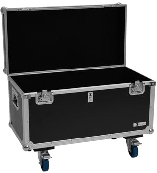 ROADINGER Universal-Transport-Case 80x40cm mit Rollen | Truhen-Case mit Lenkrollen