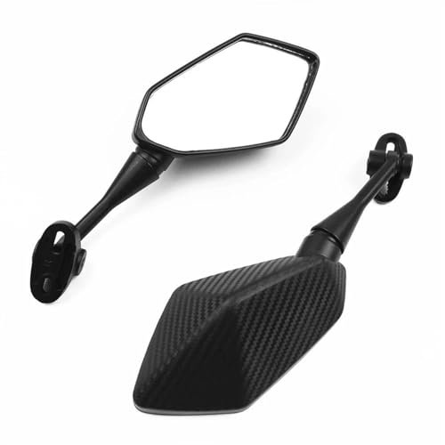 JAYWIS Rückspiegel Motorrad Rückspiegel Umkehr Seite Spiegel Ersatz Zubehör Für Yamaha YZF R1 R6 R25 R15 R125 R3 R1S R1M FZ6R Lenkerspiegel(B)