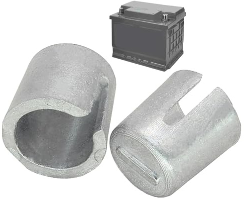 Car Battery Terminal Post Shims, Alloy Lead Terminal Shim Caps | Car Battery Terminal Post Connectors For Vehicles, , Truck, RV, Boat