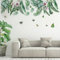 astylishome Wandsticker Kinderzimmer Jungen Pflanzen Wandtattoo Tropische Blätter Wand Sticker für Wohnzimmer Schlafzimmer Wandaufkleber Flur Wanddeko 0815
