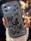 Likiyami for iPhone 11 Phone Case 6.1 - Wave Frame Design Women Girls Cute Phone Cover Glitter Bling Butterfly with Clear Soft Silicone Fashion Girly Funny Shockproof Phone Case for iPhone 11, Black