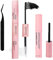 Bond and Seal Lash Kit with Lash Remover Tweezers Eyelash Glue for DIY Cluster Eyelash Lashes Eyelash Extensions Lasting Strong Waterproof Mascara Eyelash Extension Glue for Sensitive Eyes