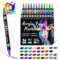 Generic Paint Markers, 36Colors Dual Tip Acrylic Markers, Extra Fine & Medium Tip, for Rock Painting, Canvas, Wood, Ceramic, Glass & DIY Crafts