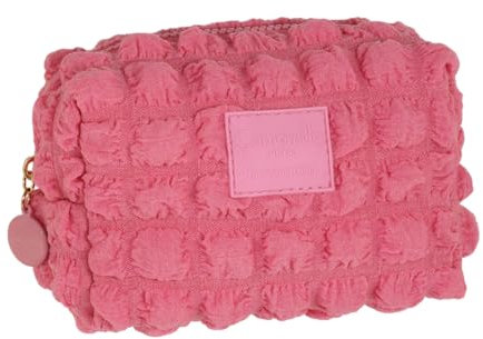 Camomilla Milano Necessaire Trucco Donna, Collezione Bubble Tea, Misura M, Colore Rosa
