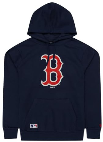 New Era Herren Nos MLB Regular Hoody Bosred Osb Kapuzenpullover (1er Pack)