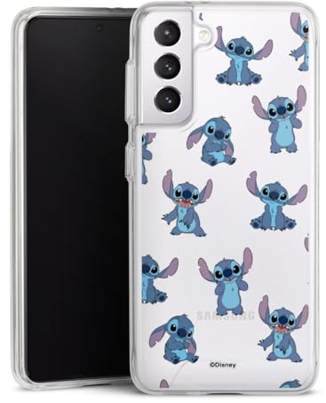 DeinDesign Handyhülle kompatibel mit Samsung Galaxy S21 5G Bumper Case Schutzhülle Lilo & Stitch Offizielles Lizenzprodukt Disney