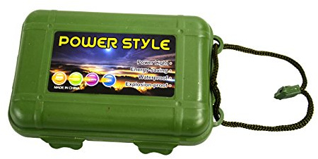 Tongtu Outdoor Archery Broadheads Box Case Arrowheads Hold (green, large)