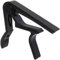 iGadgitz Xtra U7134 Gebogener Gitarren Kapodaster Akustikgitarre und E-Gitarre, Capodaster, Capotasto - Schwarz