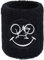 Fitness Fahrrad Schweissband Smiley Mountainbike Stickerei Schweißband Bestickt & Absorbierendes Frottee Speedbiker Downhill Wristband Kinder Geschenk Prüfung Schweiß-Armband