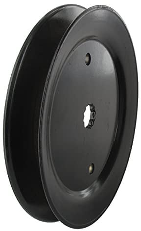 GREENSTAR - Poulie De Palier À Alésage Dentelé - Adaptable Pour Modèles AYP ROPER, HUSQVARNA CTH160, YTH150 - Remplace Pièce Origine 129861, 153535, 173436, 177865, 532173436 - Ø Ext: 131mm