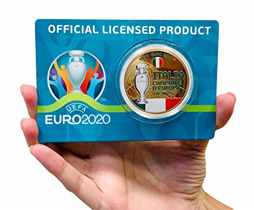 UEFA EURO 2020 MEDAGLIA Italia Campione D'EUROPA - Un ricordo indelebile del trionfo degli Azzurri.