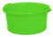 CABLEPELADO Barreño de plastico Redondo con Asas, Balde de plástico, Cubo de Agua, Cubeta de plástico, Tina Multiusos, Cubo Limpieza, Capacidad 20 litros, Diámetro 42 cm, Altura 20 cm, Verde