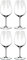 RIEDEL Performance Cabernet/Merlot Weinglas, 4er Set, Kristallglas, premium maschinell gefertigt