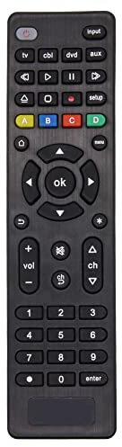 Télécommande Universelle pour Toutes Les Marques de téléviseurs/Lecteurs Blu-Ray/DVD Lecteurs/multimédias en Streaming/Barre de Son et Tous Les appareils Audio/vidéo - Configuration Simple