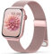 Ersatzarmband Kompatibel mit Apple Watch Armband 40mm 38mm 41mm 42mm 44mm 45mm 46mm 49mm Damen Herren Einstellbar Magnetisch Metall Edelstahl Armbänder für iWatch SE Ultra Series10 9 8 7 6 5 4 3 2 1
