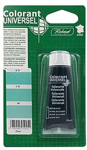 Colorant Universel Pour peinture jusqu'a 10 Litres - 25ml – Made in France - VERT BLEUTEE - 151