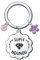 YJYJZX Porte clés Nounou Bijoux Nounou Cadeaux Nounou Merci Nounou,Cadeau Noël Nounou,Anniversaire Nounou,Cadeau de fin d'année Cadeau Anniversaire porte-clés Nounou (3)