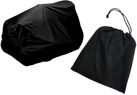 perfk Cubierta para cortacésped, cubierta para Tractor de césped, tela Oxford 210D, cubierta impermeable para Tractor, conducción al aire libre, cubierta , 195cmx66cmx112cm