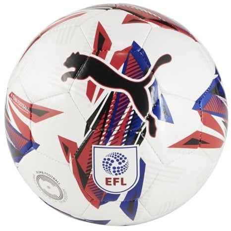 PUMA Orbita 6 EFL Mini Football 2024 2025 White/Blue Mini