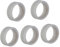 TINEASUR 5St Ring-Party-Ring ringsling ringfit the rings Hochzeitsring Geschenkidee Ehering Ersatz Eheringe für Damen Paare klingeln Damenringe modischer Frauenring Partyring Modering Grey