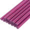 QUARKZMAN Mini Stick Colla a Caldo per Pistola Colla a Caldo 7mm x 200mm Rosso Rosa Glitterato 12pz