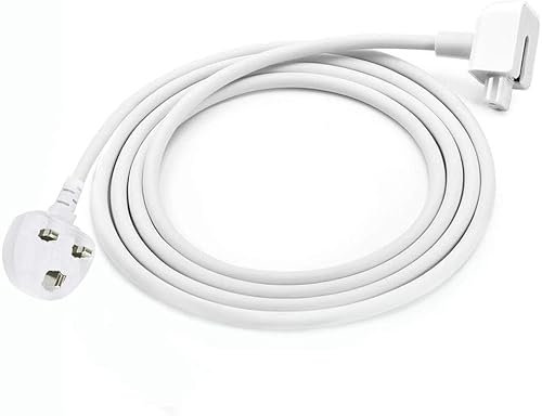 Qiyezinuo Replacement Ac Power Adapter Extension Cable 1.8m/5.9ft (for Mac Book Pro, Mac Book, Mac Book Air)