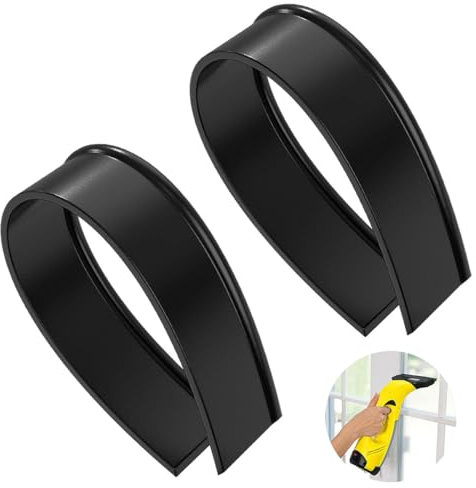 2Pcs Replacement Blades for Karcher Window Vac Window Squeegee 280mm Replacement Rubber Blades Window Cleaner Accessories Rubber Strip for Karcher WV2 WV5